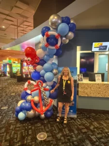nautical balloon decor