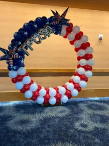 flag balloon Hoops
