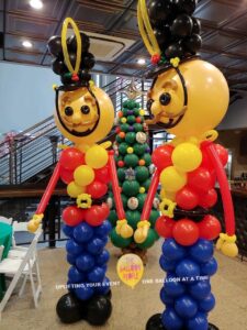 Balloon toy soldiers