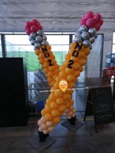 pencil Balloon column
