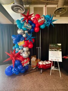 superhero Balloon Garlands