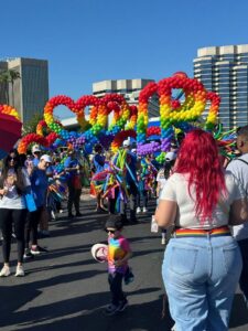 pride Parade Balloon Decorations in Phoenix