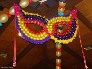 mardi gras Balloon decorations