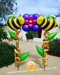 bee theme Balloon decorations