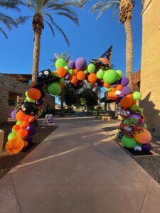 Halloween theme Balloon Arches