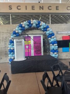 striped Balloon Arches