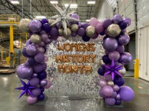 women's history month Balloon decorations