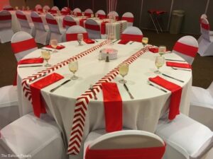 baseball theme table decorations