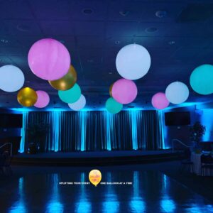 led lit Balloons