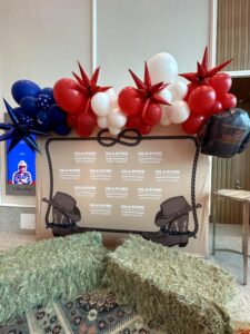 western theme Balloon Garlands decor