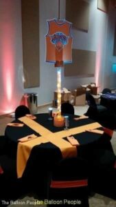 soccer theme Balloon Centerpieces