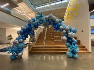 winter wonderland theme Balloon decorations tempe