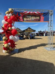festival entrance Balloon decor
