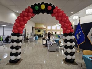 traffic light Balloon Arches