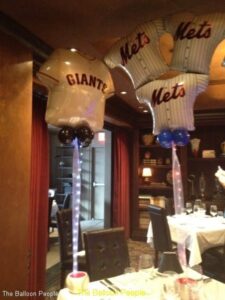 soccer theme Balloon Centerpieces