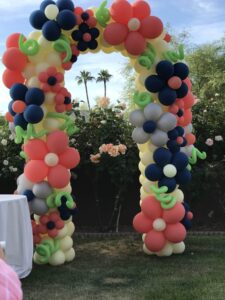 flowere Balloon Arches