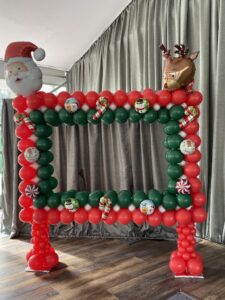 christmas theme Balloon photo frame scottsdale