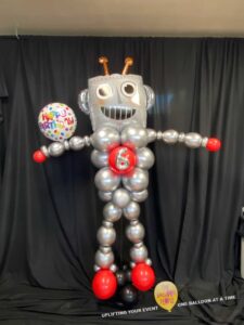 Balloon robot sculptures