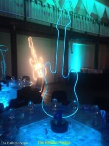 music theme Balloon Centerpieces