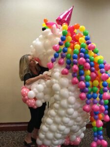 Balloon unicorn wearable