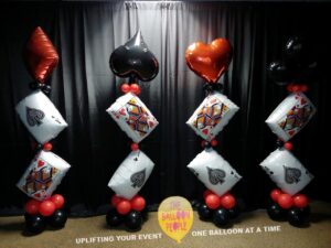 casino Balloon Columns