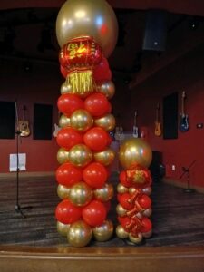 chinese new years Balloon Columns