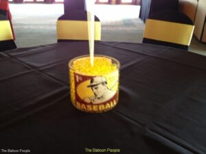sports theme Balloon Centerpieces
