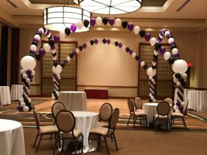 dancefloor Balloon decor scottsdale