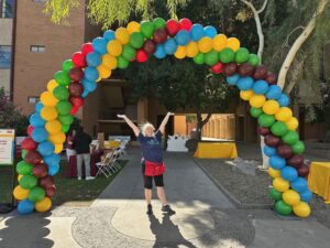 spiral Balloon Arches